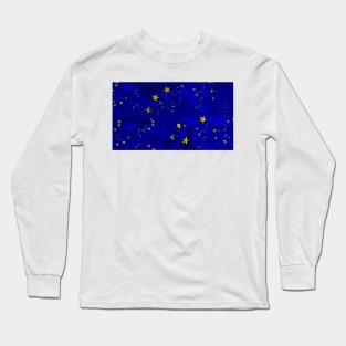 Eu Flag pattern Long Sleeve T-Shirt